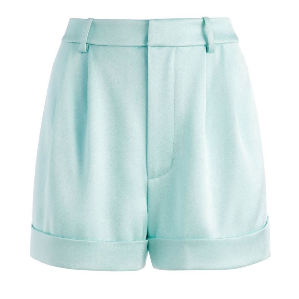 Alice + Olivia pleated Conroy tailored shorts